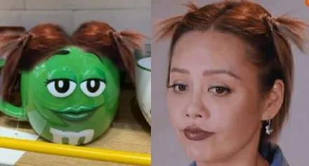 宁静因撞脸成M&M's品牌大使，网友：太好笑了！