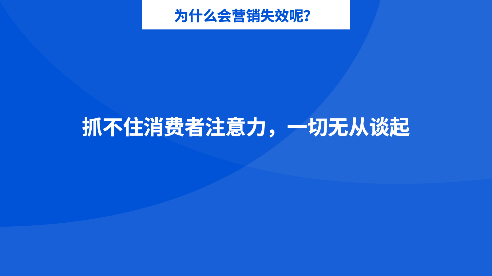 营销命门:消费者注意力 营销命门:消费者注意力