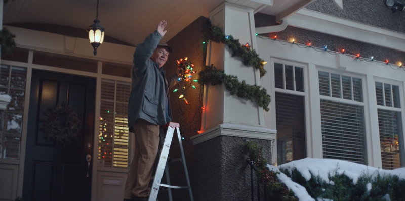 梅西百货圣诞广告：穿上老爸的鞋