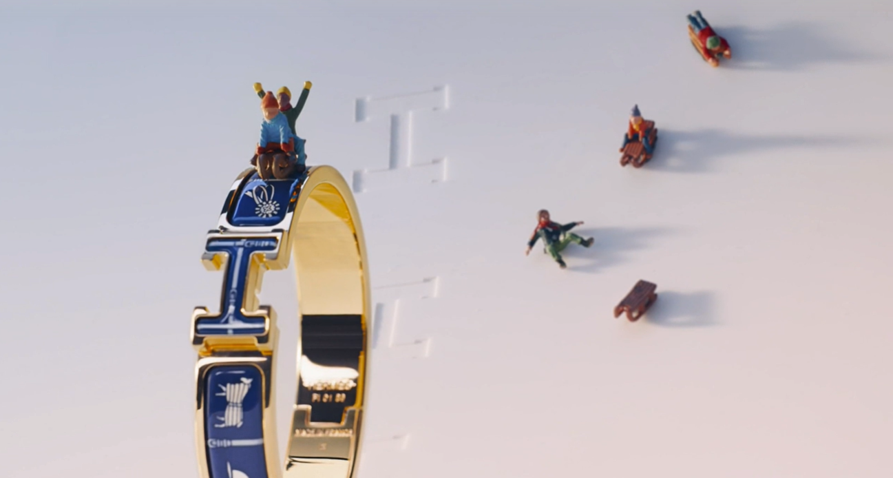 爱马仕圣诞短片:一起走进微观世界里的童话 爱马仕圣诞短片:一起走进微观世界里的童话