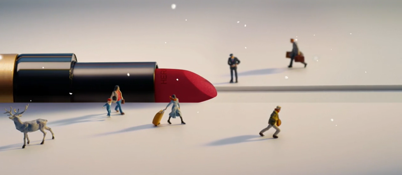 爱马仕圣诞短片:一起走进微观世界里的童话 爱马仕圣诞短片:一起走进微观世界里的童话