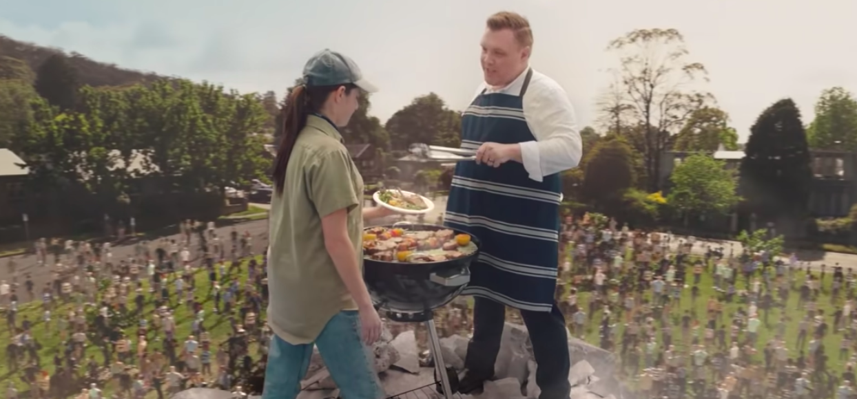 澳洲沙雕广告:羊排的美味,推翻围墙也要得到 澳洲沙雕广告:羊排的美味,推翻围墙也要得到