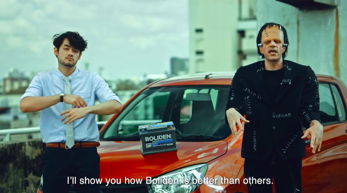 泰国爆笑脑洞广告:这汽车电池的强大,你无法想象 泰国爆笑脑洞广告:这汽车电池的强大,你无法想象