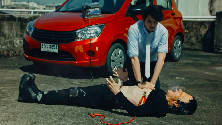 泰国爆笑脑洞广告:这汽车电池的强大,你无法想象 泰国爆笑脑洞广告:这汽车电池的强大,你无法想象