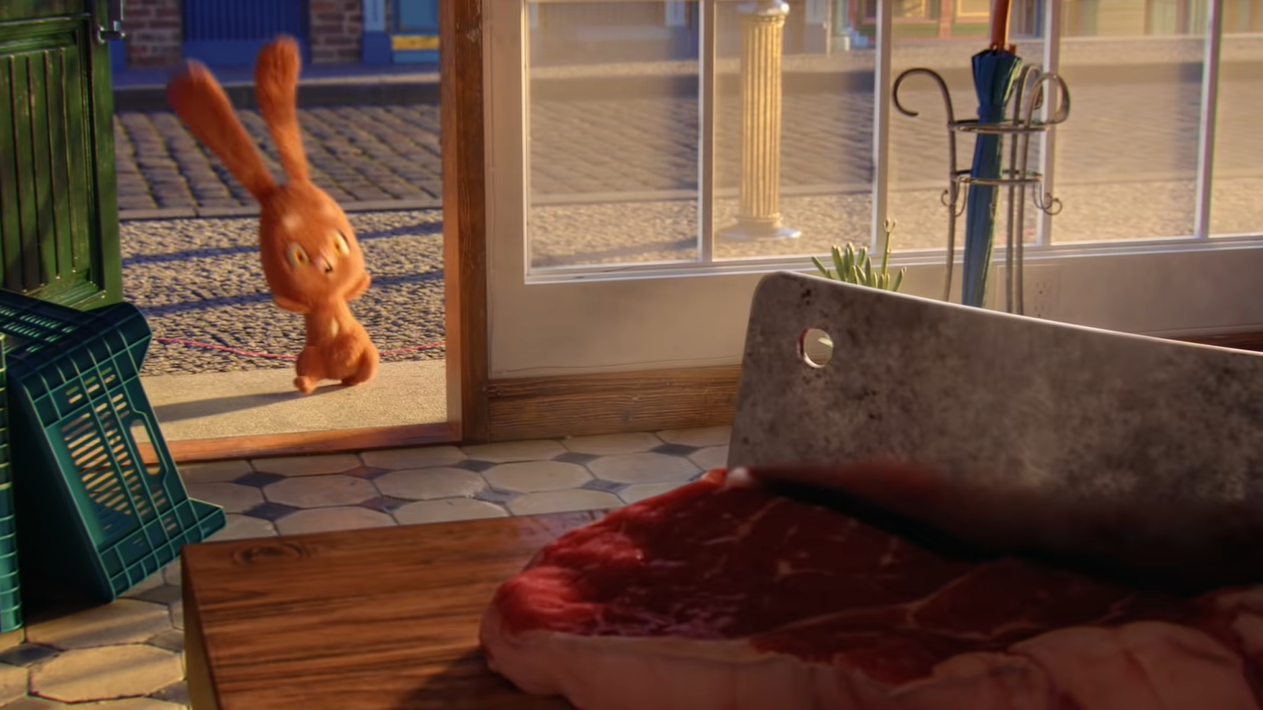 美国生物制药公司公益动画:一只“裂开”的兔子 美国生物制药公司公益动画:一只“裂开”的兔子