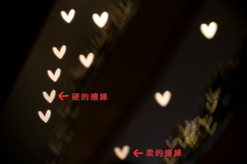 教你简单拍出心形散景