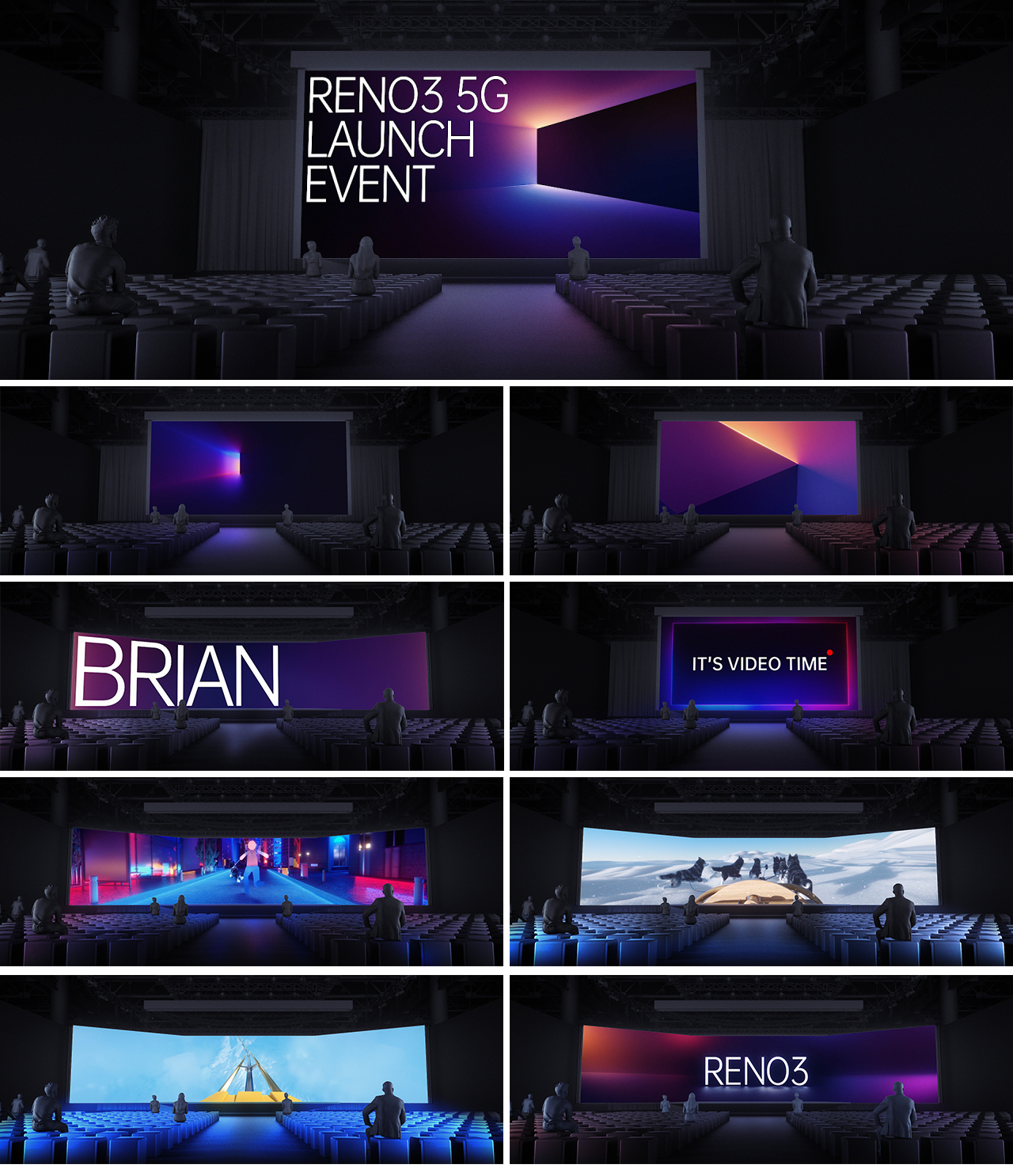 OPPO RENO 3 动感新品发布会,超高清新视界 OPPO RENO 3 动感新品发布会,超高清新视界