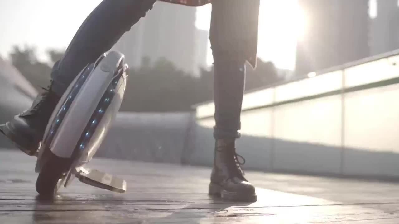 耐恩博单轮平衡车宣传片《意念控制 自由驰骋》