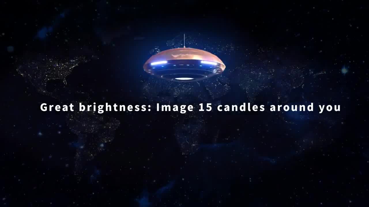 UFO电灯产品三维动画宣传片制作